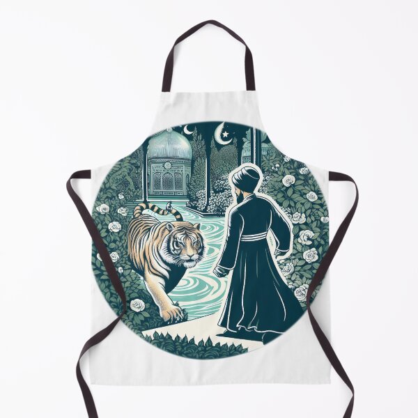 Item preview, A sufi with a tiger - Iran  designed and sold by Persian Pride Official.