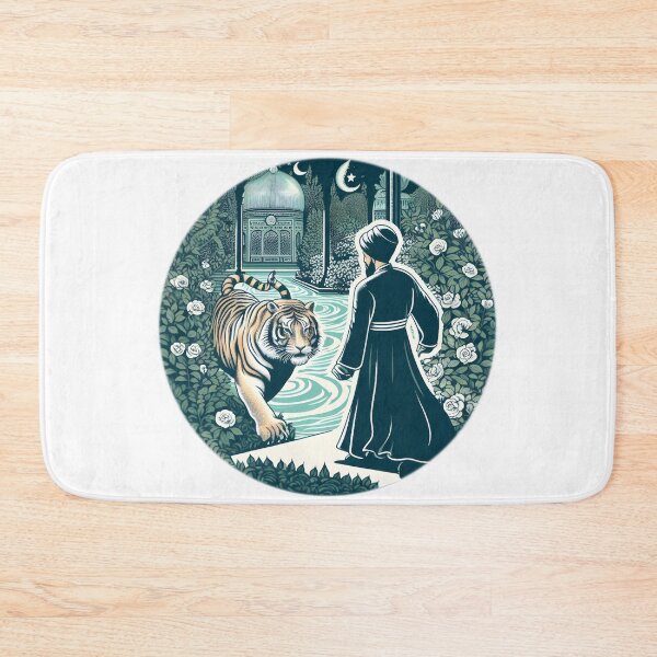 Item preview, A sufi with a tiger - Iran  designed and sold by Persian Pride Official.
