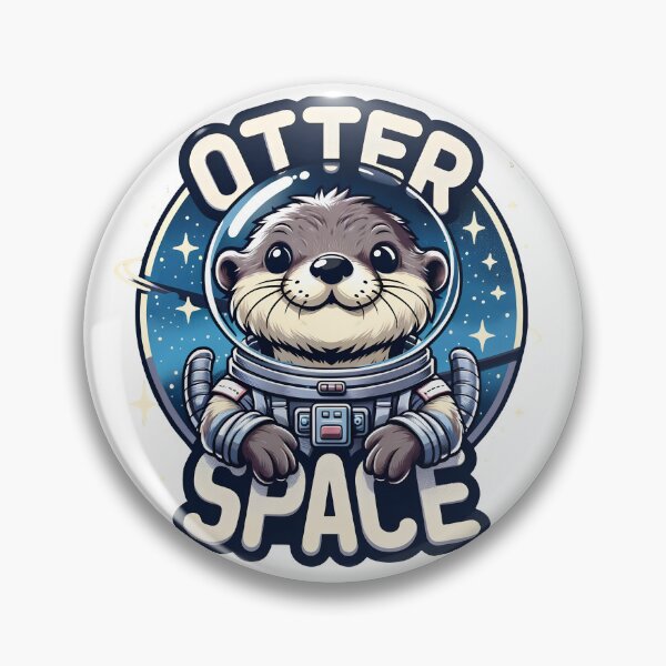 Item preview, Otter Space – The Galactic Explorer designed and sold by YoBoiRedgie.