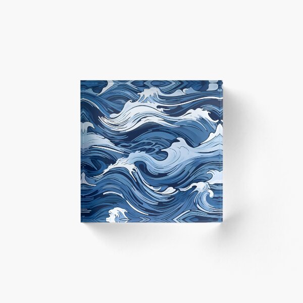 Item preview, Anime Ocean Waves on the storm designed and sold by Sp3ctrumOfColor.