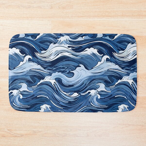Item preview, Anime Ocean Waves on the storm designed and sold by Sp3ctrumOfColor.