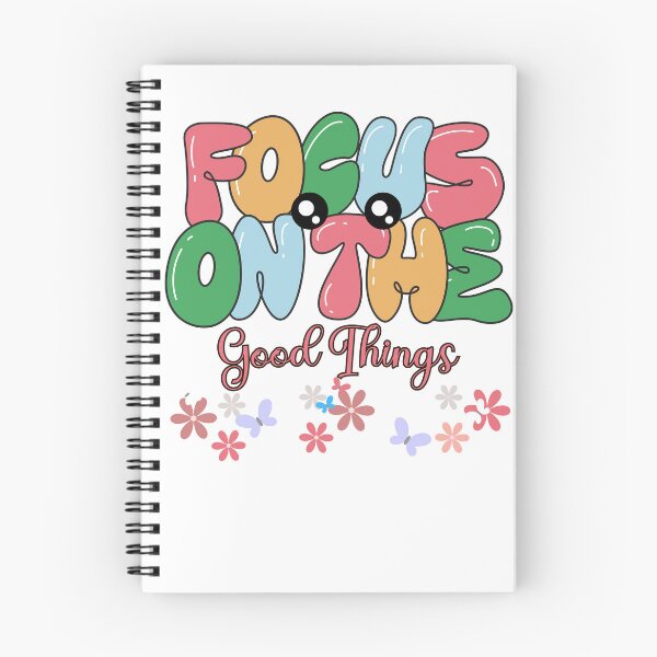 Item preview, Focus On The Good Things funny Design Quote designed and sold by Modern-Tropical.