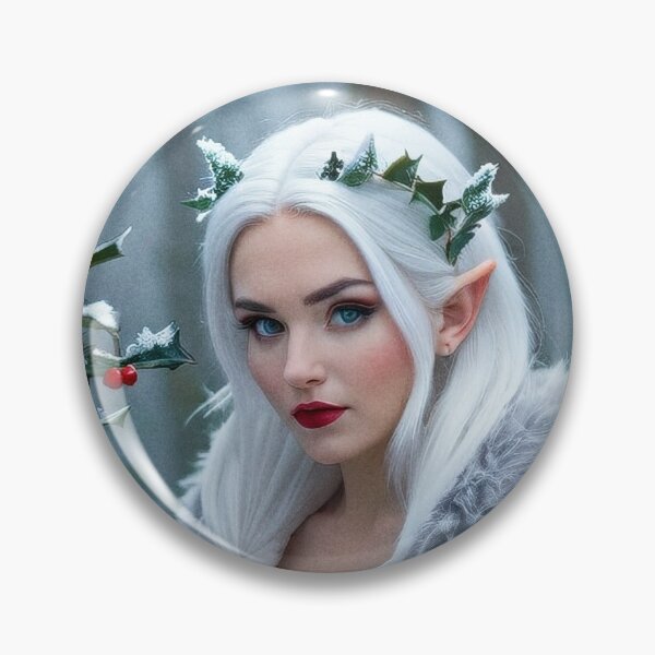 Item preview, Snow Elf Queen designed and sold by dabblerscorner.