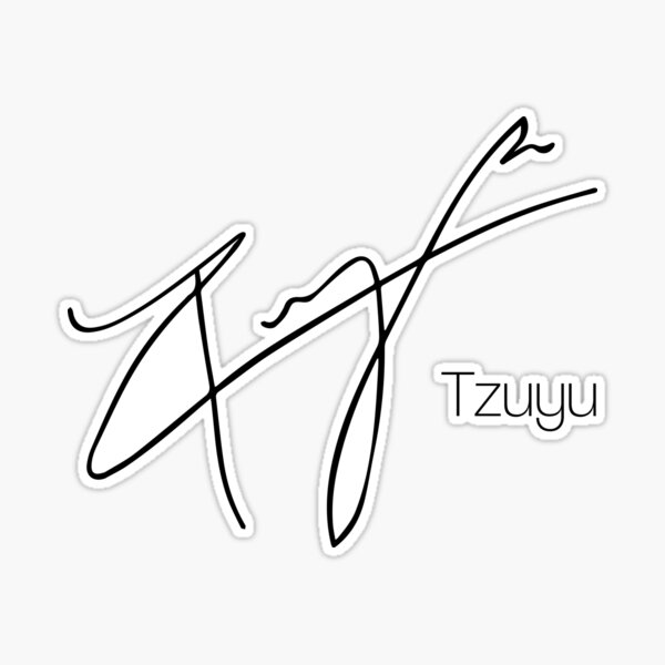 K-POP・アジア twice yes,iam tzuyu autograph Tzuyu's autograph (with her name)
