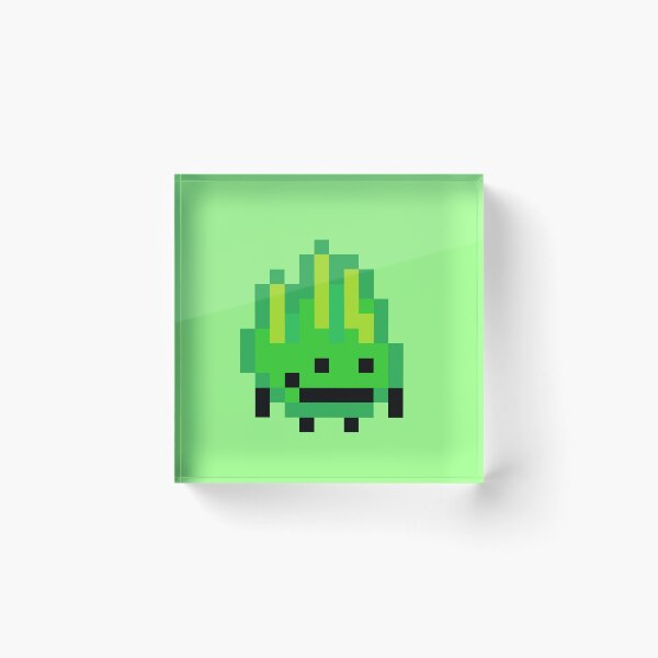 Artikelvorschau, Grasige Pixelkunst entworfen und verkauft von Zooms-Shop.