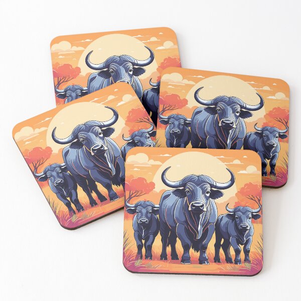 Item preview, Cape Buffalo Artwork designed and sold by WildlifeInc.