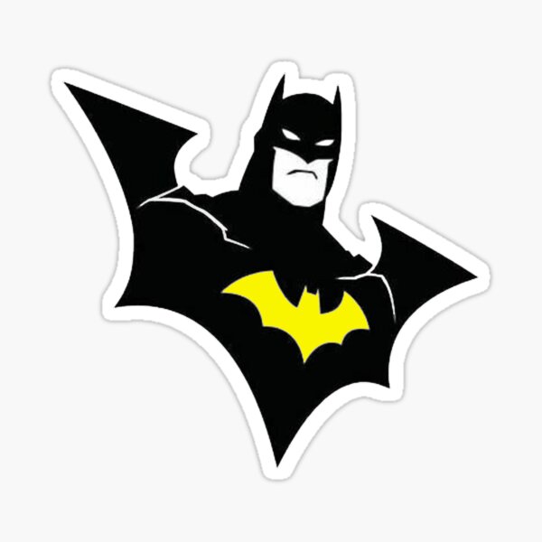 Batman Hand Art Sticker - Just Stickers