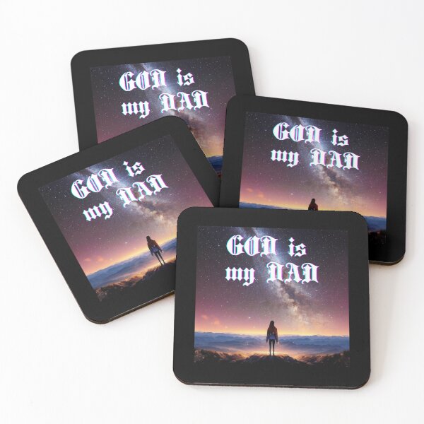 Item preview, God is my Dad say girl looking at the stars funny christian gifts for easter designed and sold by thankful-loco.