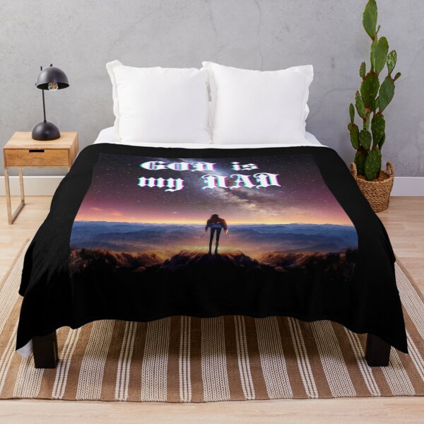 Item preview, God is my Dad say girl looking at the stars funny christian gifts for easter designed and sold by thankful-loco.