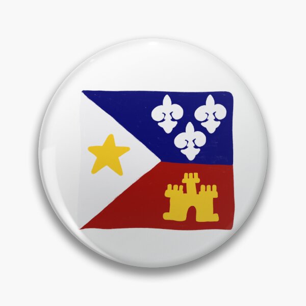 Item preview, Flag of Acadiana designed and sold by Magnolia Craft Acadiana.