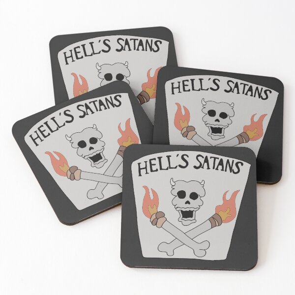 Item preview, HELLS SATANS | Simpson Inspired | Wall Art Home 90s Decor | HECKINFAROUT  designed and sold by Two Otters Co.