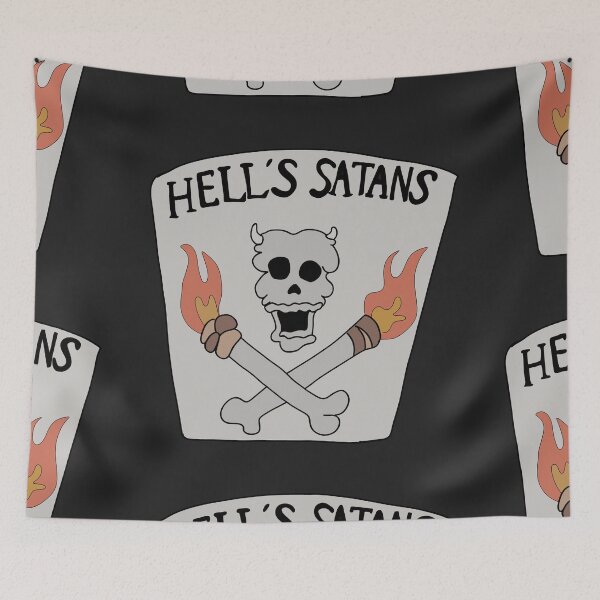 Item preview, HELLS SATANS | Simpson Inspired | Wall Art Home 90s Decor | HECKINFAROUT  designed and sold by Two Otters Co.