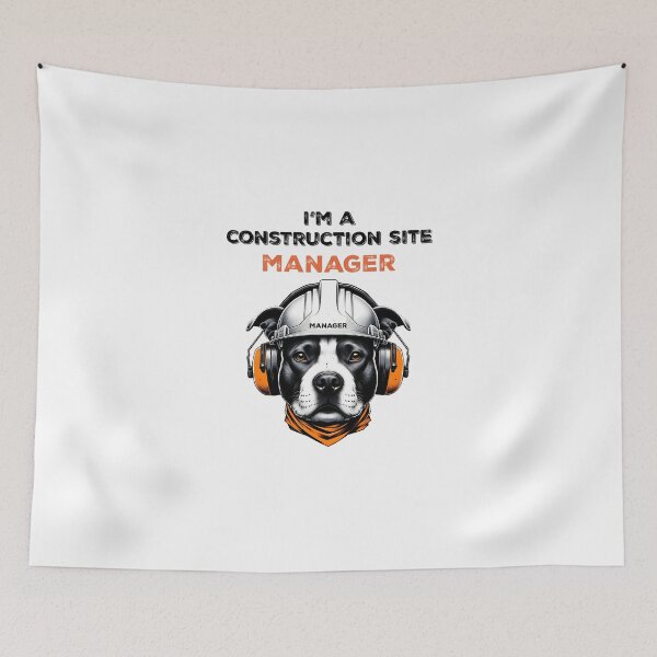 Item preview, I am Staff bull terrier site manager designed and sold by YANNISQ49.