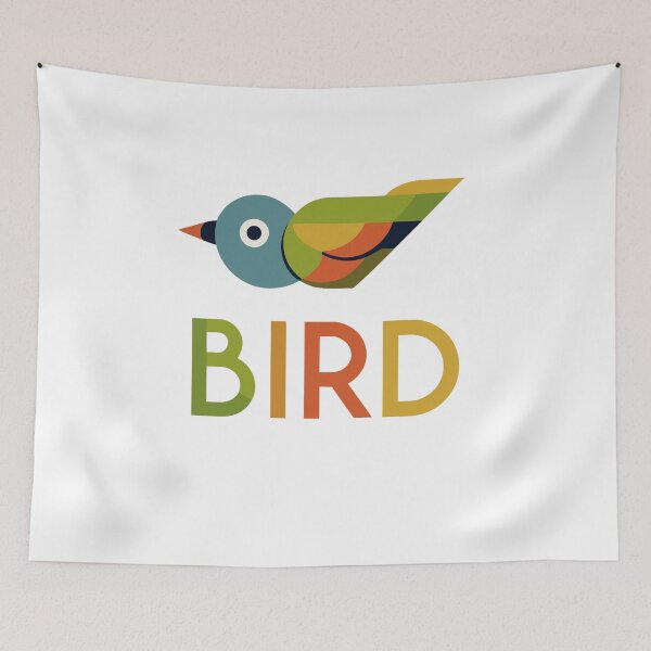 Item preview, A Bird - Minimal Vector Art designed and sold by Sketch-Shack.
