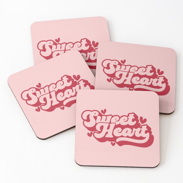 Item preview, Sweetheart Valentine Hearts Retro Style designed and sold by ArtMeetsPizza.