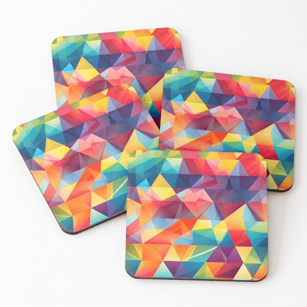 Item preview, Rainbowed Geometrical Figures designed and sold by Sp3ctrumOfColor.
