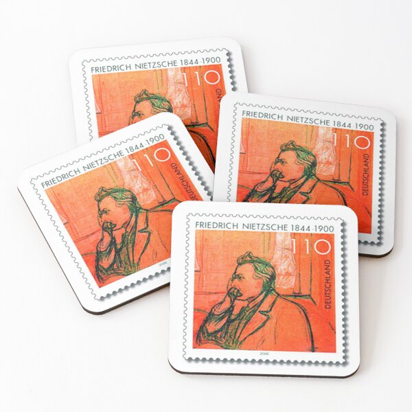Item preview, Stamp 100th anniversary of the death of Friedrich Nietzsche designed and sold by HeraldryCabinet.