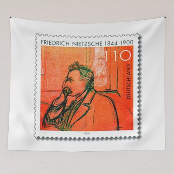 Item preview, Stamp 100th anniversary of the death of Friedrich Nietzsche designed and sold by HeraldryCabinet.