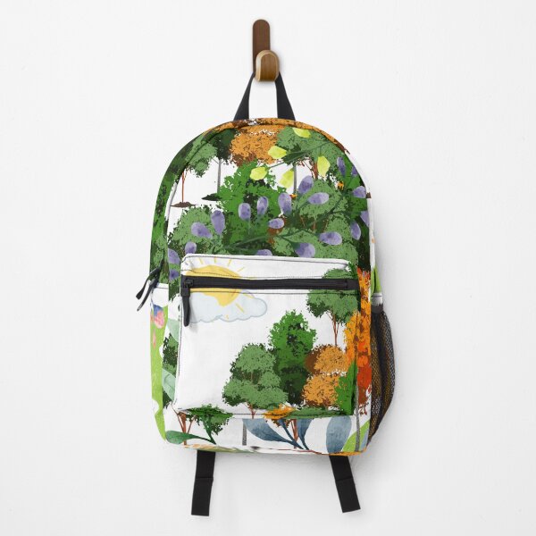 Item preview, autumn- landscape- tree- fall- season- flower- meadow- environment designed and sold by Modern-Tropical.