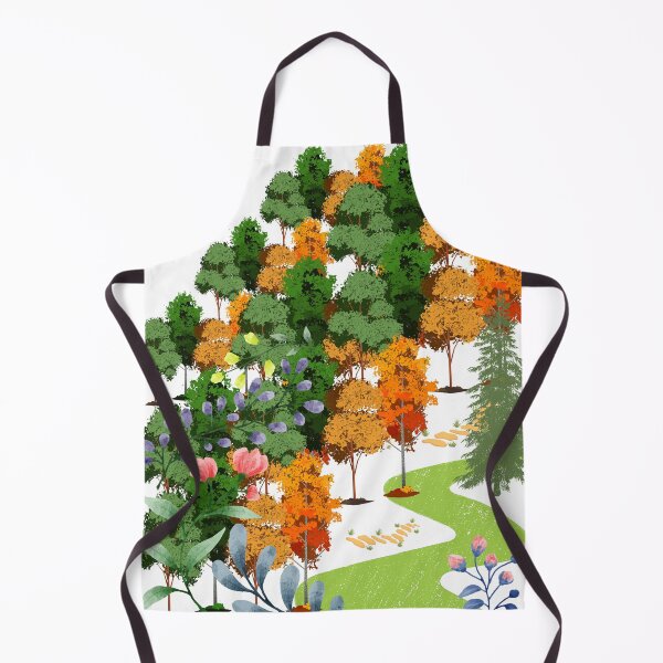Item preview, autumn- landscape- tree- fall- season- flower- meadow- environment designed and sold by Modern-Tropical.