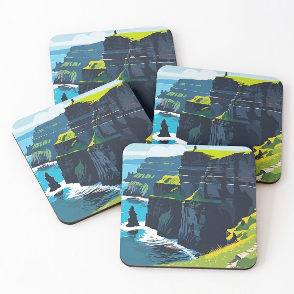 Item preview, Cliffs of Moher Landscape designed and sold by WildlifeInc.