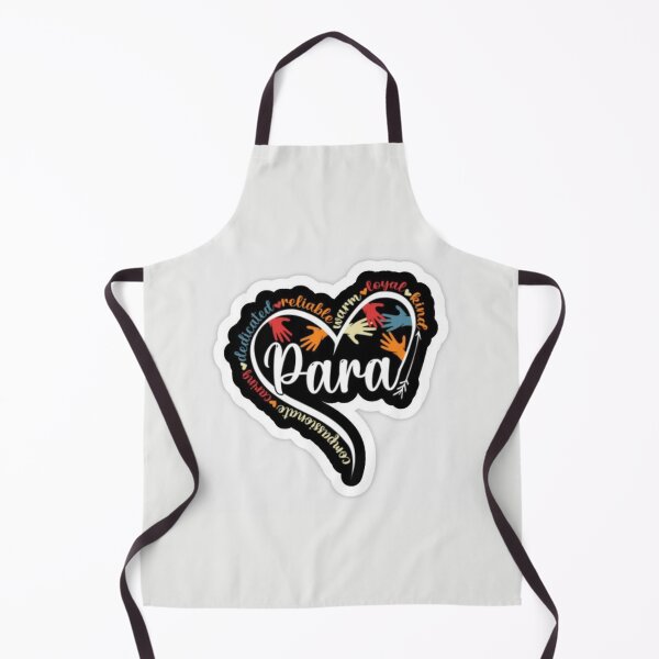 Item preview, para heart teacher paraprofessional paraeducator back school designed and sold by Deadliness45.