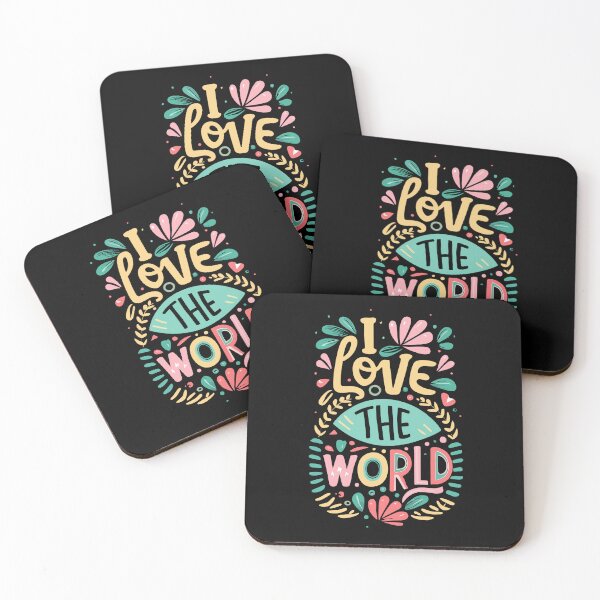 Item preview, I Love the World designed and sold by Sketch-Shack.