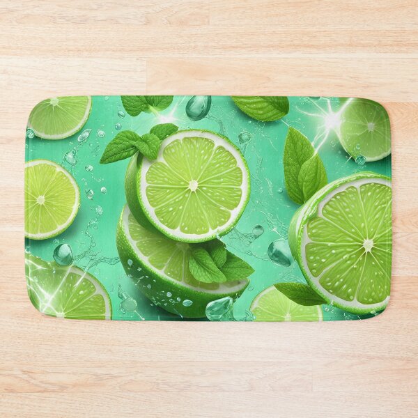 Item preview, Refreshing Lime And Mint Splash designed and sold by TheArtOfPat.