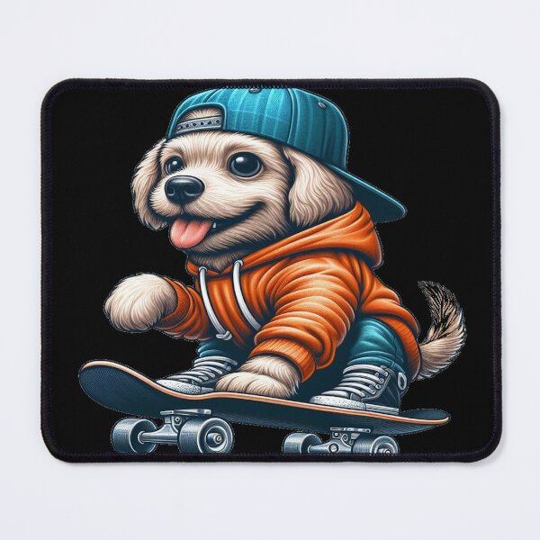 Item preview, Skater Dog: Adorable Dexterity on Wheels designed and sold by CreateCrafts.