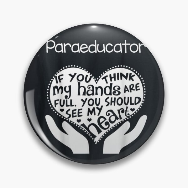 Item preview, para heart teacher paraprofessional paraeducator back school designed and sold by Deadliness45.
