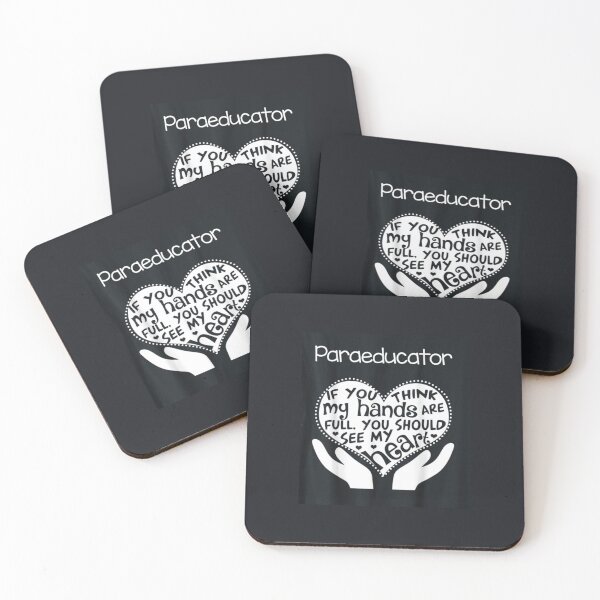 Item preview, para heart teacher paraprofessional paraeducator back school designed and sold by Deadliness45.