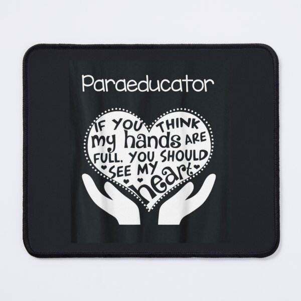 Item preview, para heart teacher paraprofessional paraeducator back school designed and sold by Deadliness45.