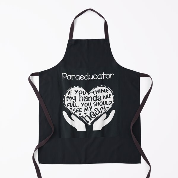 Item preview, para heart teacher paraprofessional paraeducator back school designed and sold by Deadliness45.