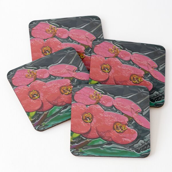 Item preview, Pretty red flower designed and sold by Caribpix.