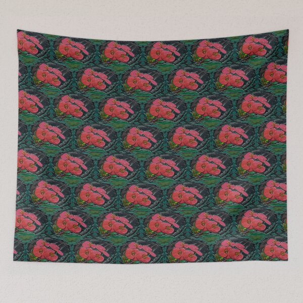 Item preview, Pretty red flower designed and sold by Caribpix.