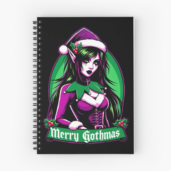 Item preview, Merry Gothmas - Gothic Elf Holiday designed and sold by spherik.