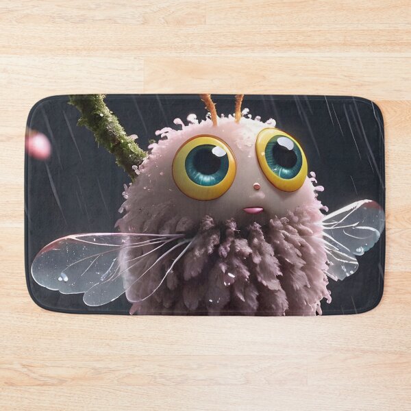 Item preview, Cute Woolly Moth In The Rain designed and sold by TheArtOfPat.