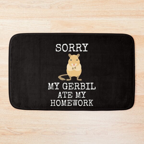 Item preview, Funny Lesson Plan My Gerbil Ate My Homework Lessons Pets designed and sold by MagicSD Designs.