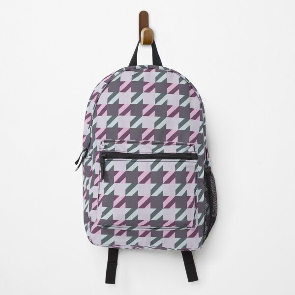 Item preview, Plaid houndstooth pattern green and purple designed and sold by Neeshki.