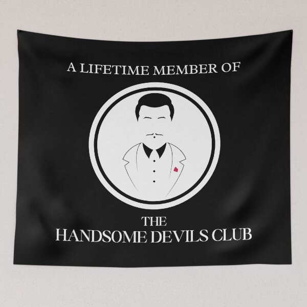 Item preview, HANDSOME DEVILS CLUB designed and sold by BootsNCatsStore.