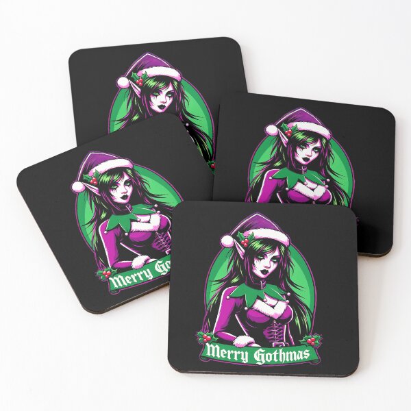 Item preview, Merry Gothmas - Gothic Elf Holiday designed and sold by spherik.