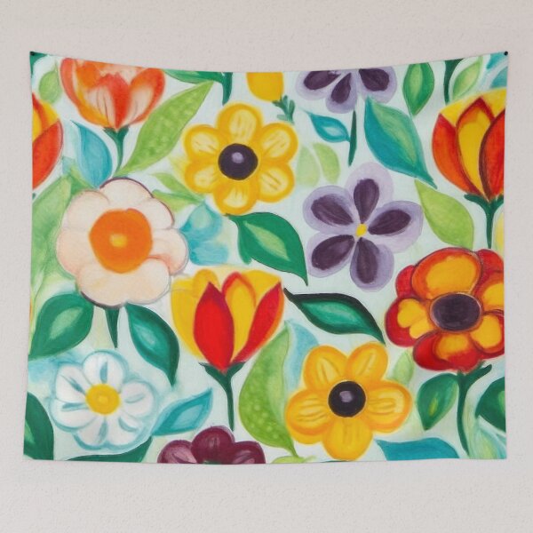 Item preview, Sinfonía de flores designed and sold by Alwayscreateart.