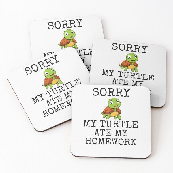 Item preview, Funny Lesson Plan My Turtle Ate My Homework Lessons Pets designed and sold by MagicSD Designs.