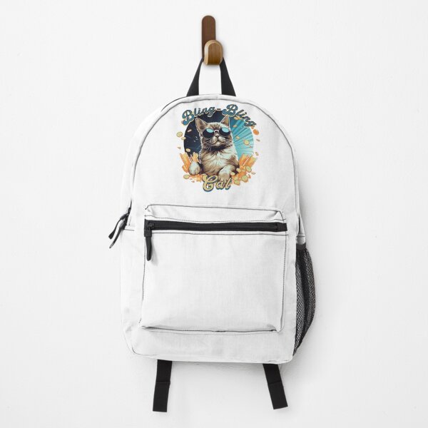 Item preview, Crypto Rain on Cat with Sunglasses  designed and sold by JonathanP514.