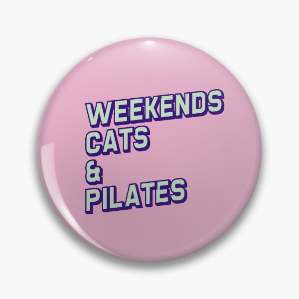 Item preview, Weekends Cats and Pilates Lover Cute Gift  designed and sold by LADistrictGarb.