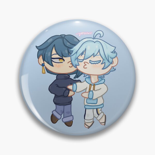 Item preview, Genshin Impact Chonyun Xingqui Xingyun Kissie Buddies designed and sold by yoruwu-art.