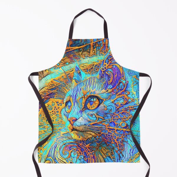 Item preview, Abstractions of abstract abstraction of cat. DeepDream #7125873681915 designed and sold by blackhalt.