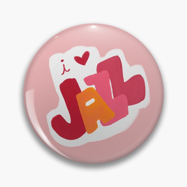 Item preview, i <3 love jazz warm colors design designed and sold by dichewso.