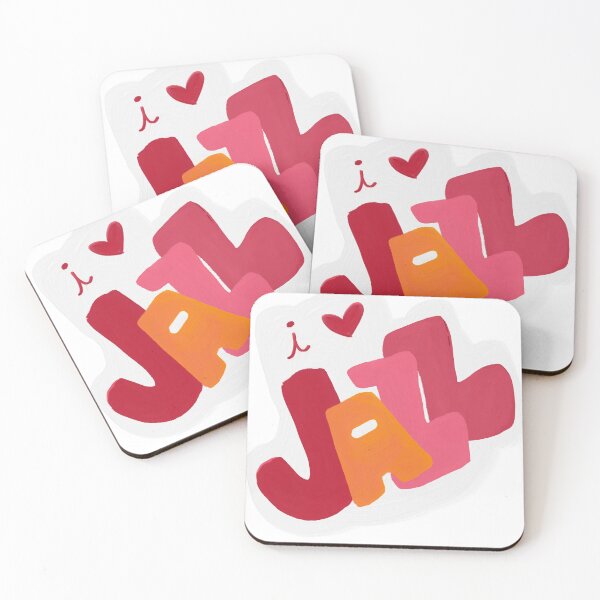 Item preview, i <3 love jazz warm colors design designed and sold by dichewso.