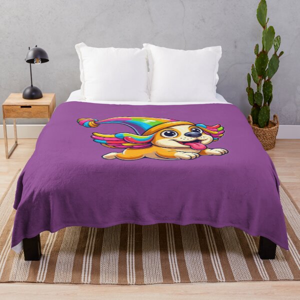 Item preview, Colorful Flying Party Dog designed and sold by SnuggleSafari.
